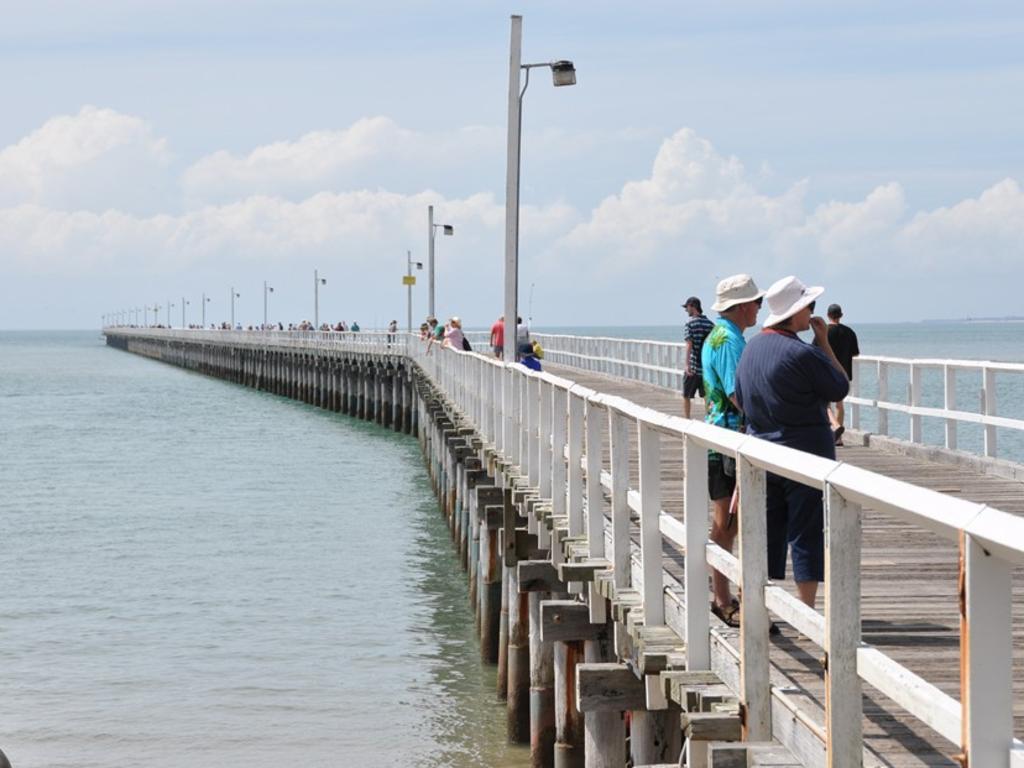 The Urangan Pier is one of the Fraser Coast’s most popular tourist destinations.