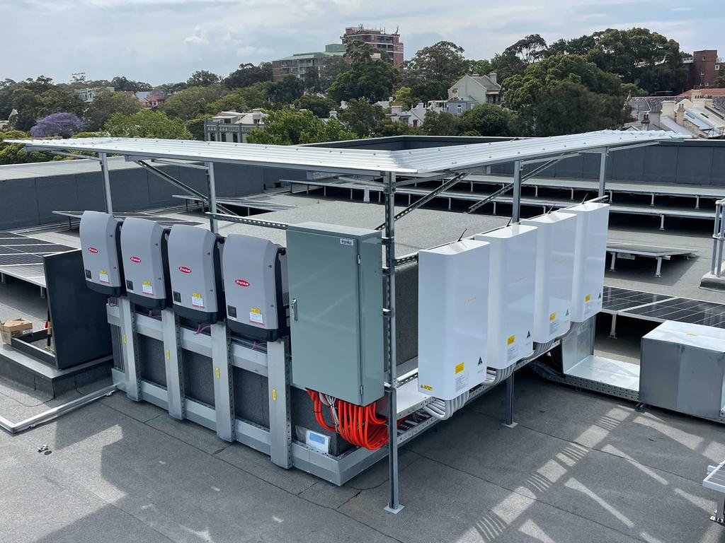 An Allume Energy solar system for an apartment block in western Sydney.