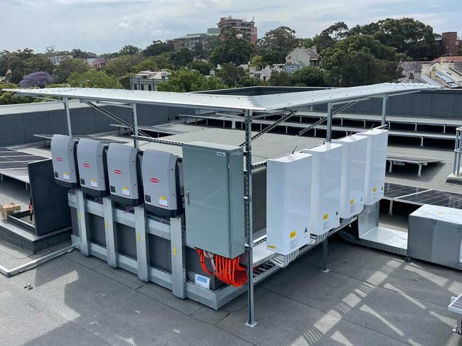 An Allume Energy solar system for an apartment block in western Sydney.