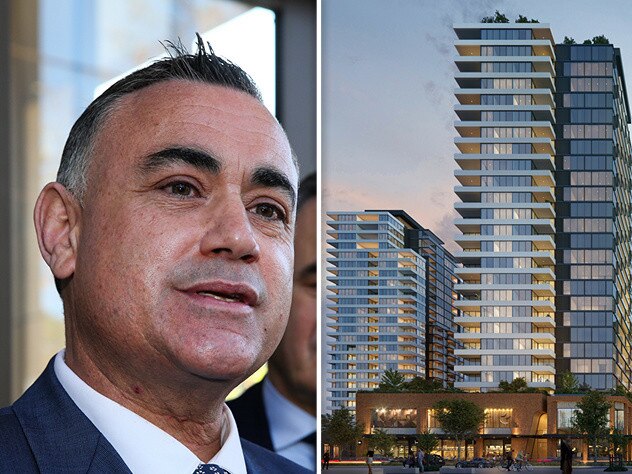 Building ban lifted on property company linked to Barilaro