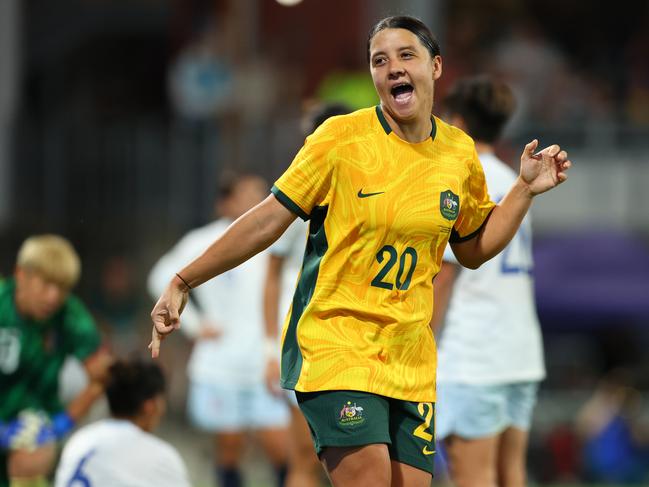 The Matildas are confident of succeeding without Sam Kerr. Picture: James Worsfold/Getty Images