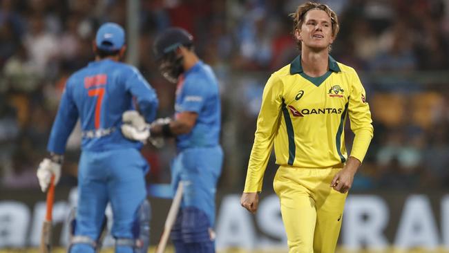 Adam Zampa is set to renew his battle with MS Dhoni and co on Tuesday night.