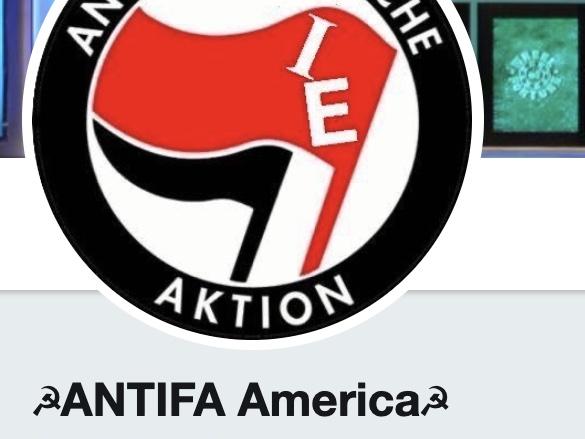 White supremacists posing as Antifa members have been caught inciting violence and racial hatred using fake social media accounts. Picture: Twitter