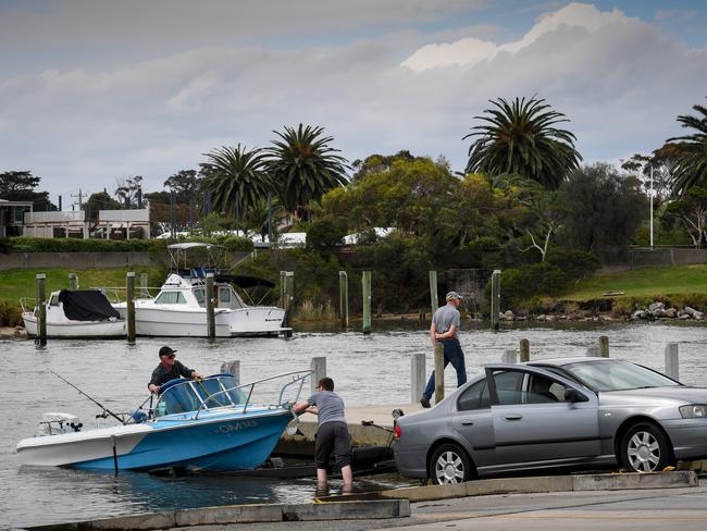 GENERIC PICS: Patterson River Boat Ramp, Launching Way, Carrum. PICTURE : PENNY STEPHENS 6TH NOVEMBER 2018