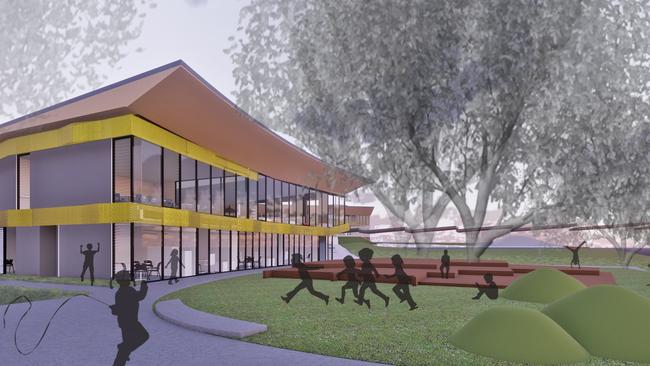 Artist impressions of Canterbury South Public School's redevelopment plans. Picture: Department of Education