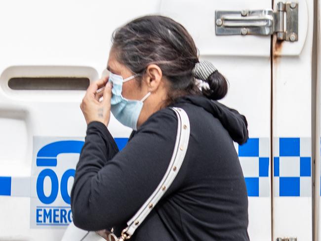 Southern CourierElizabeth Whitton pictured leaving Waverley court on Wednesday, 3 March 2021.Picture / Monique Harmer