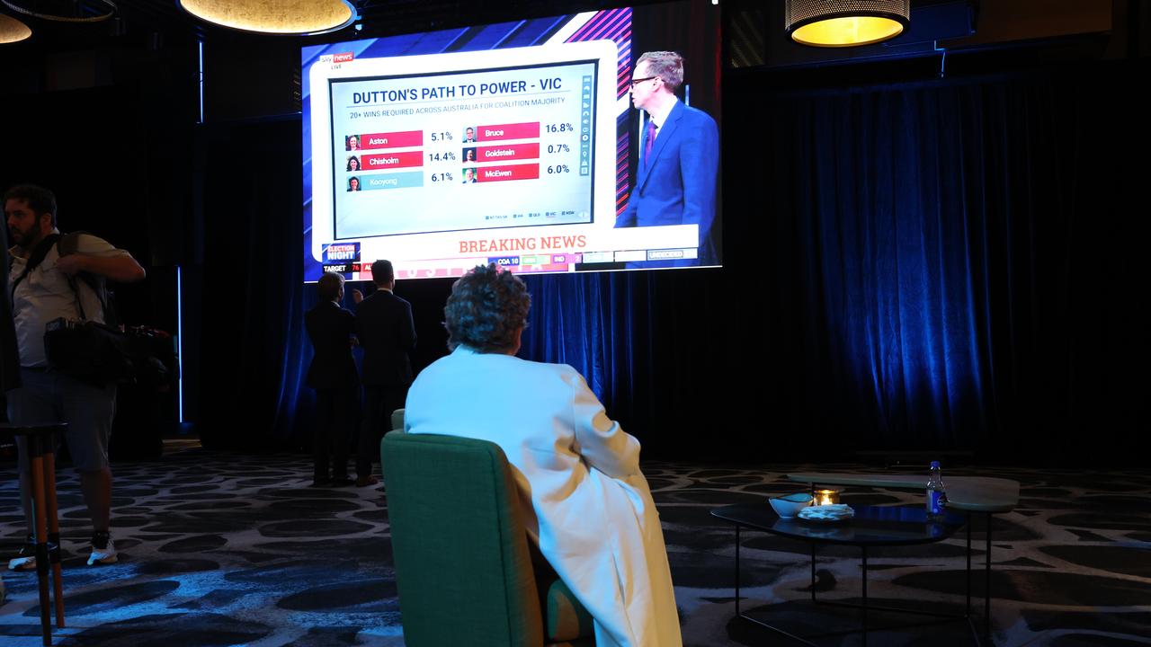 Grim sight as Coalition loses election
