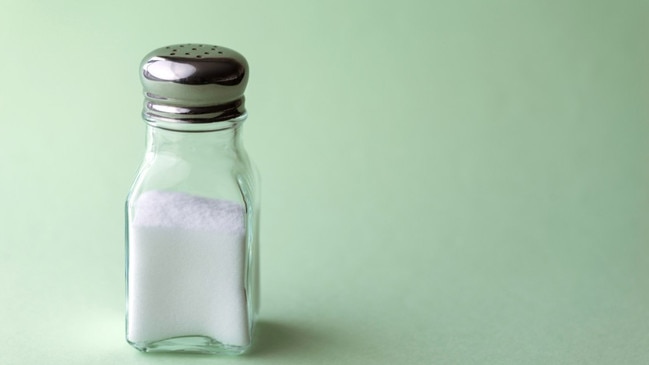 Adults should consume a maximum of one teaspoon of salt a day (6g). Picture: Getty Images