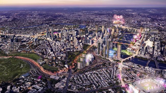 Debate continues to rage over how Brisbane will look when it hosts the 2032 Games.