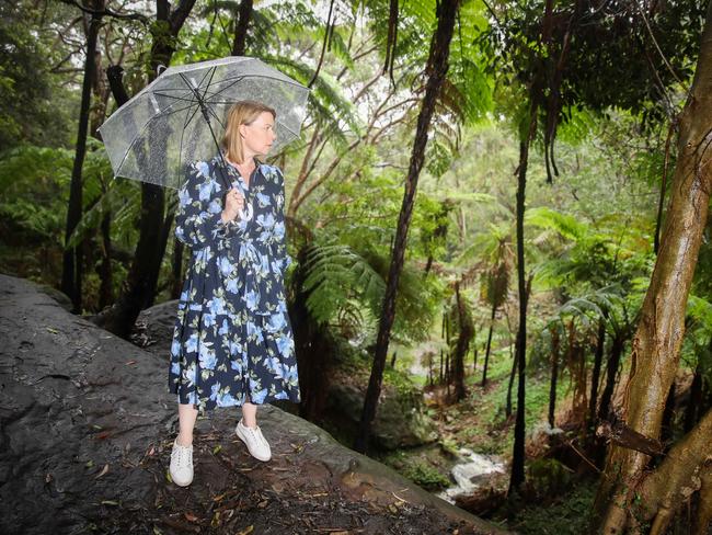 Larissa Penn at Flat Rock Gully. Photo: Renee Nowytarger.