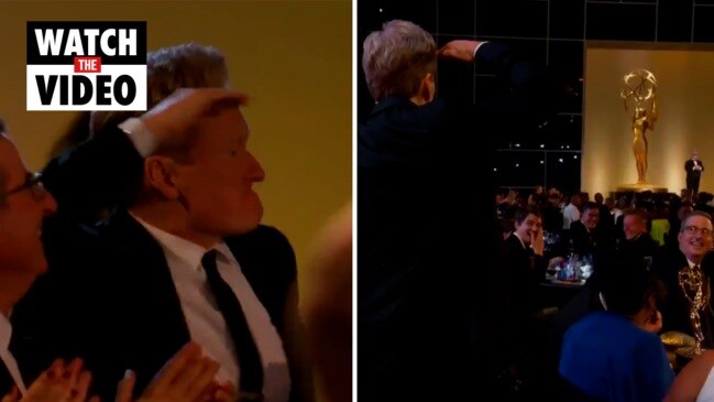 Emmys 2021: Conan O’Brien goes viral for loudly cheering Frank Scherma