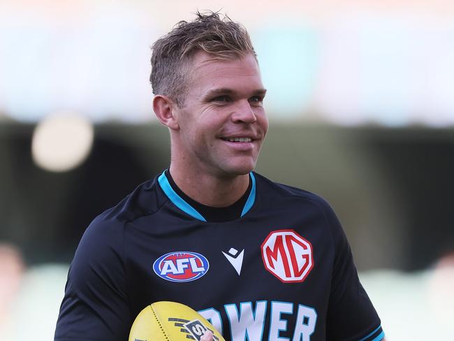 Dan Batten likes Dan Houston this week with a game against North Melbourne. Picture: James Elsby/AFL Photos via Getty Images