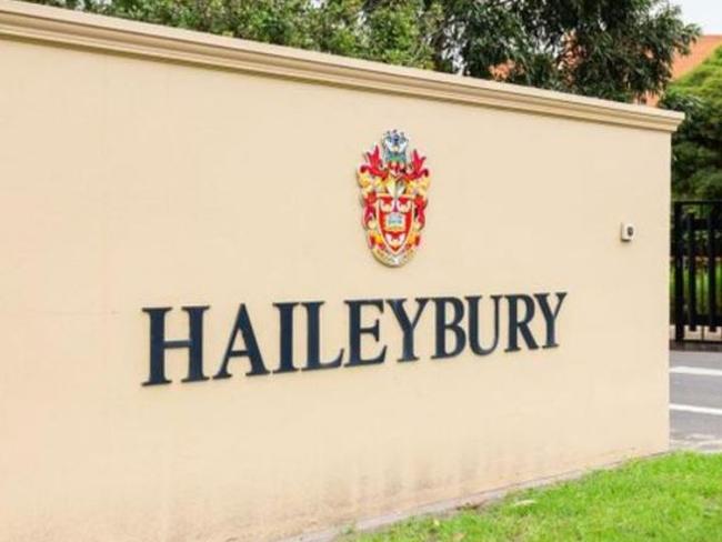 Haileybury College left Independent Schools Victoria in the last year.