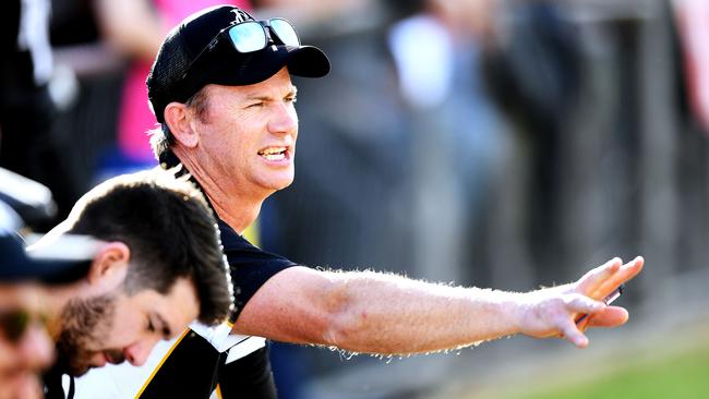 Port Districts coach Simon Maddern. Picture: AAP/Mark Brake