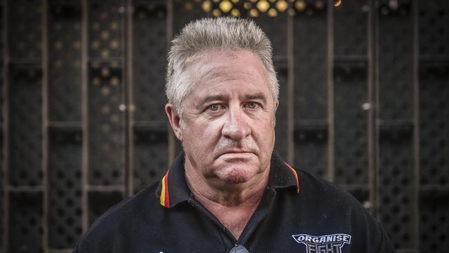 CFMEU construction national secretary Dave Noonan says he hadn’t seen a ‘big rush’ of job losses in the sector ‘but we are starting to see some’. Picture: Roy Van Der Vegt