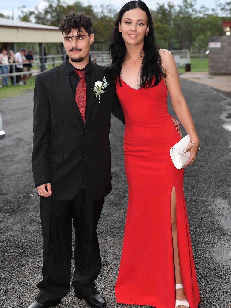 Burnett State High school formals. Picture: Patrick Woods.