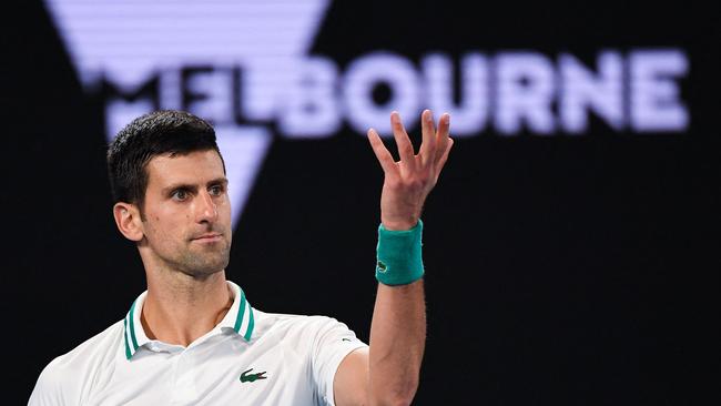 Where does Nadal’s stunning victory leave Novak Djokovic? Picture: AFP