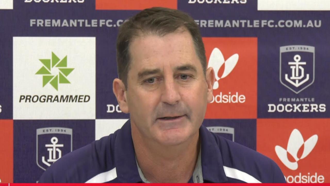 Ross Lyon Apologises For A Lot Of Hurt But Holds No Fears Over Second Claim As Fremantle Backs Coach