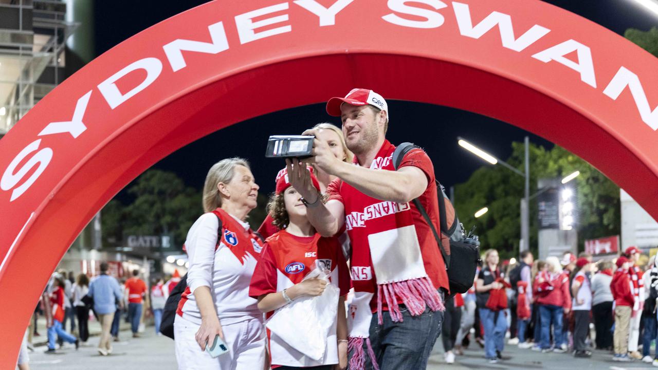 Sydney Swans fans will flock to the MCG next Saturday. Picture:NewsWire/Monique Harmer.