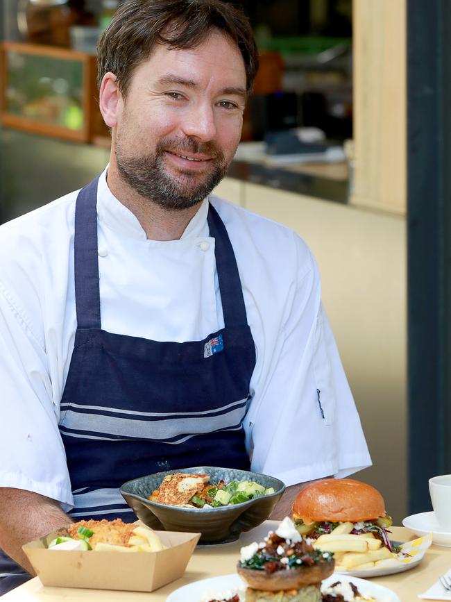 Georgie Boy cafe head chef Tom Clunie. Picture: Angelo Velardo