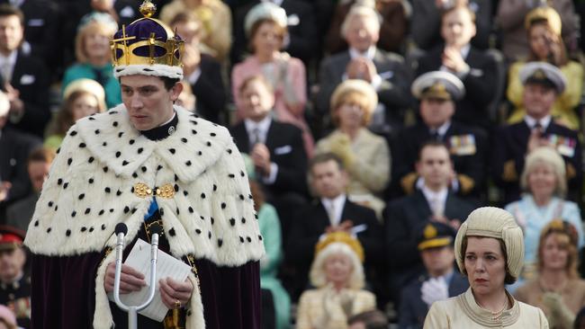 UK actor Josh O'Connor as Prince Charles in a scene from season three of The Crown.