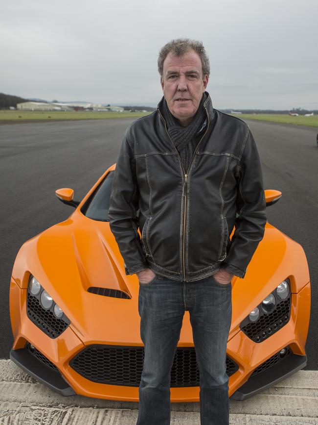 TV presenter Jeremy Clarkson with the Zenvo ST1k — a combination that’s potentially a nice revenue-raiser for the SA Government.