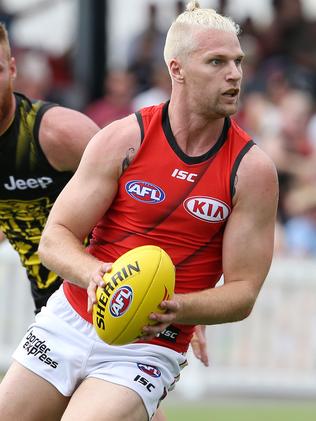 Jake Stringer was traded to Essendon from Western Bulldogs at the end of last year. Picture: Michael Klein