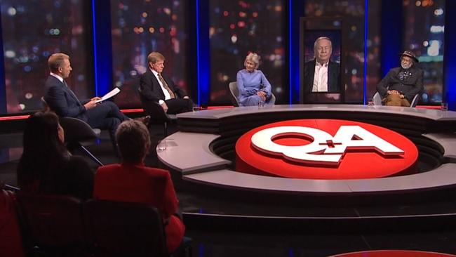 Early this year Q&amp;A rebranded to Q+A and got a new logo along with a new host, Hamish + Macdonald. Picture: Supplied