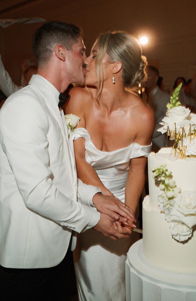 The wedding of Bree Masters and Matthew Rizzo. Pictures: D'argent Weddings