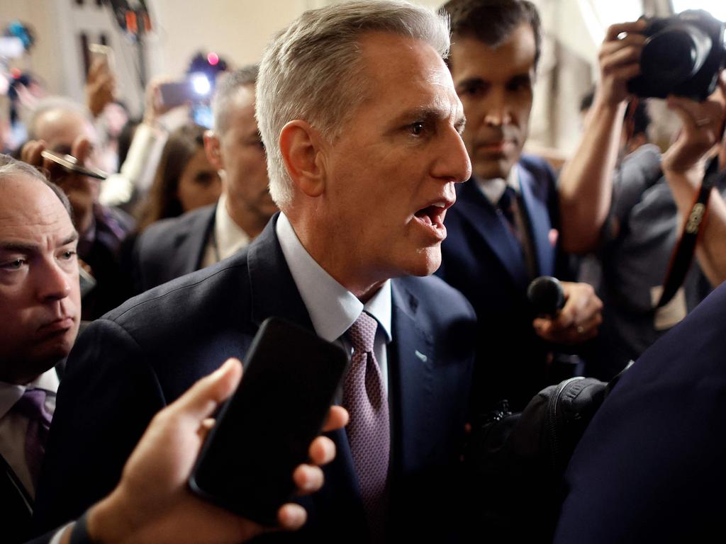 Kevin McCarthy has been ousted from the position of Speaker of the House. Picture: Getty Images