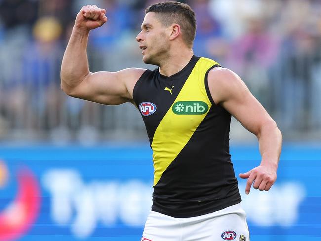 Prestia was not keen to talk to the media on Tuesday. Picture: Will Russell