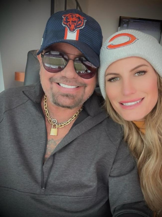 Rain Andreani, the girlfriend of Vince Neil was on board the plane when it crashed on the tarmac in Arizona. Picture: Supplied