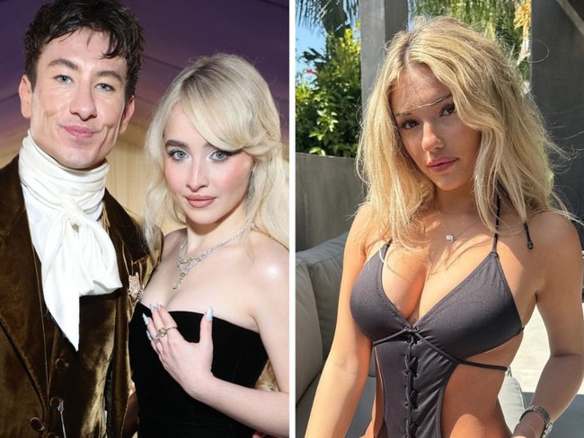 Influencer suggests she cheated with Barry Keoghan before his split from Sabrina Carpenter.