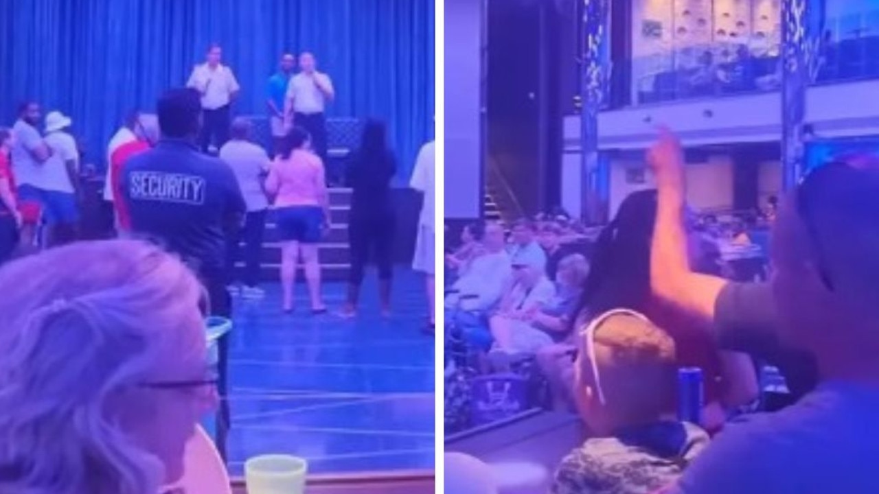 Mayhem breaks out on Carnival cruise ship