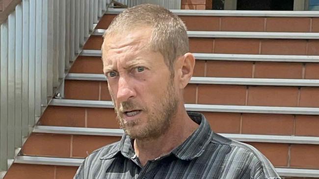 Peter Scott Martin leaves Hervey Bay Magistrates Court on March 20, 2024.