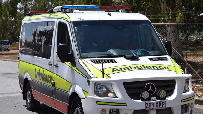 Queensland Ambulance Service paramedics responded to a traffic incident near Bowen this morning. Picture: Eilish Massie