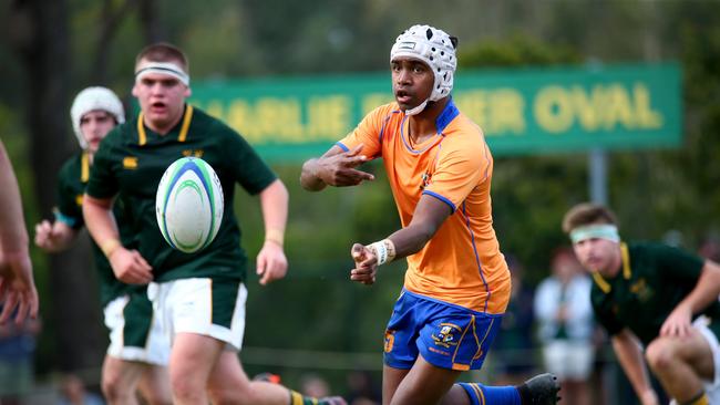 Marist's Floyd Aubrey in action. Picture AAPImage/ David Clark