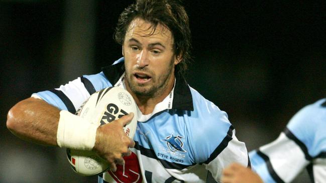 Phil Bailey during Penrith v Cronulla Sharks NRL game at Credit Union Australia (CUA) Stadium in Sydney.