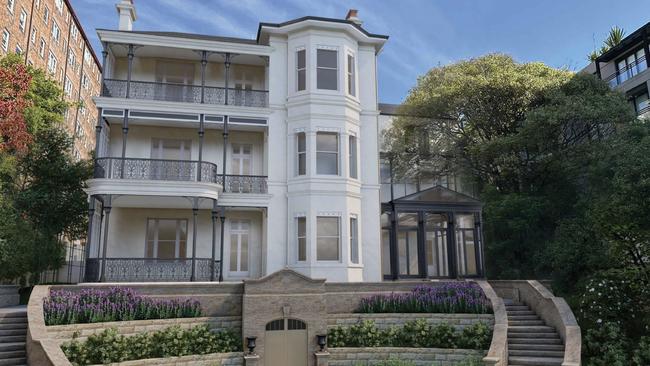 Rode's Peter Freedman has lodged plans to revive Jenner House, Potts Point.