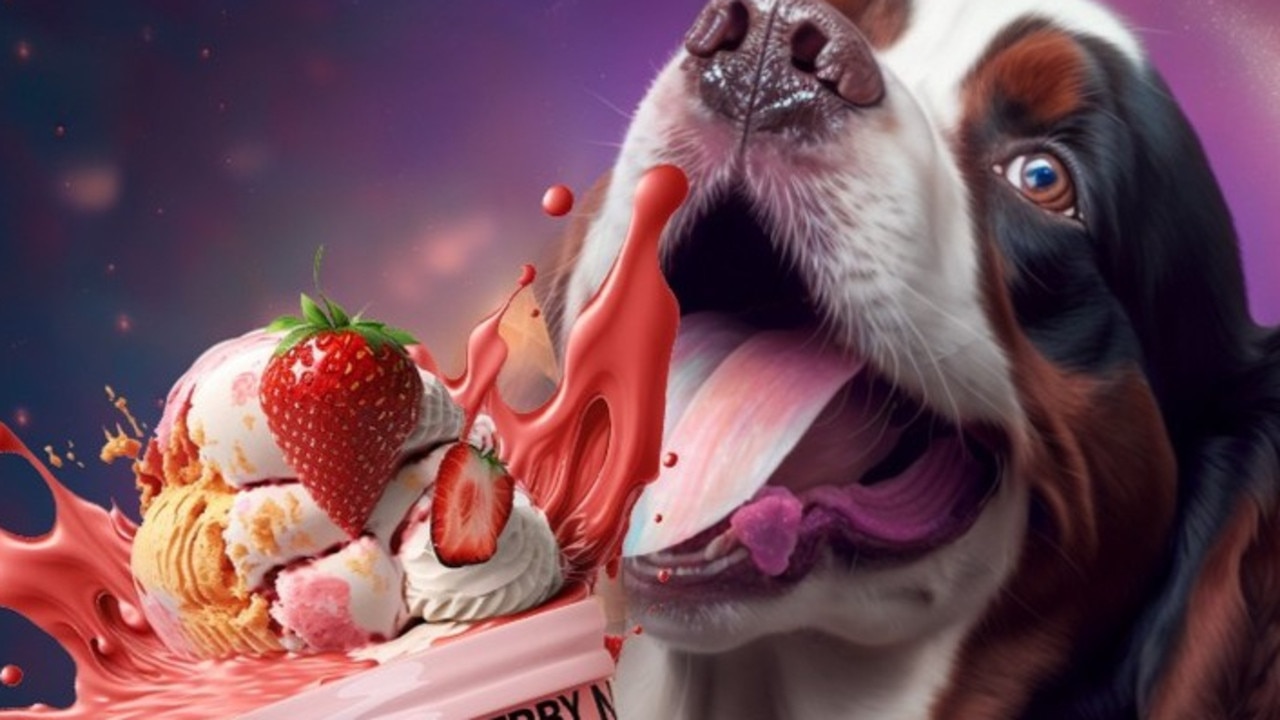 Can dogs have strawberry best sale ice cream