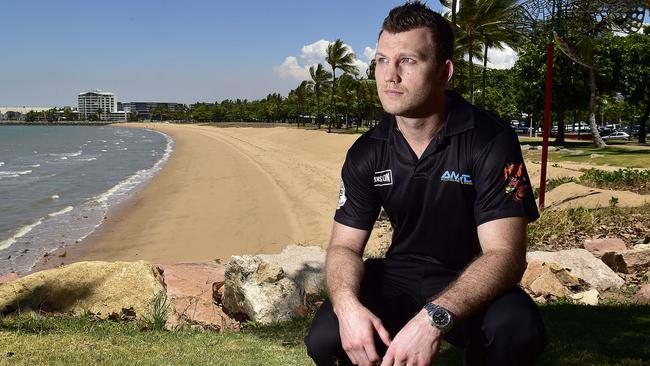 Boxer Jeff Horn visited Townsville two days ahead of the Queensland state election to garner support for an anti-bullying campaign. He also revealed he would be continuing his boxing career PICTURE: MATT TAYLOR.