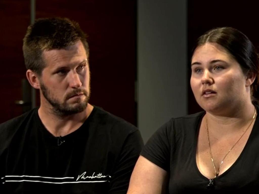 Mother Ellie Smith and stepfather Jake Gliddon have spoken about their devastation. Picture: Flashpoint/Channel 7