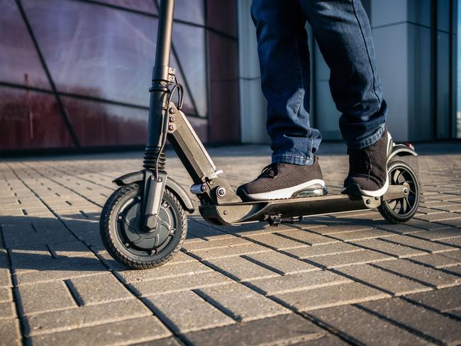 Electric scooter generic. Picture: iStock/bortnikau