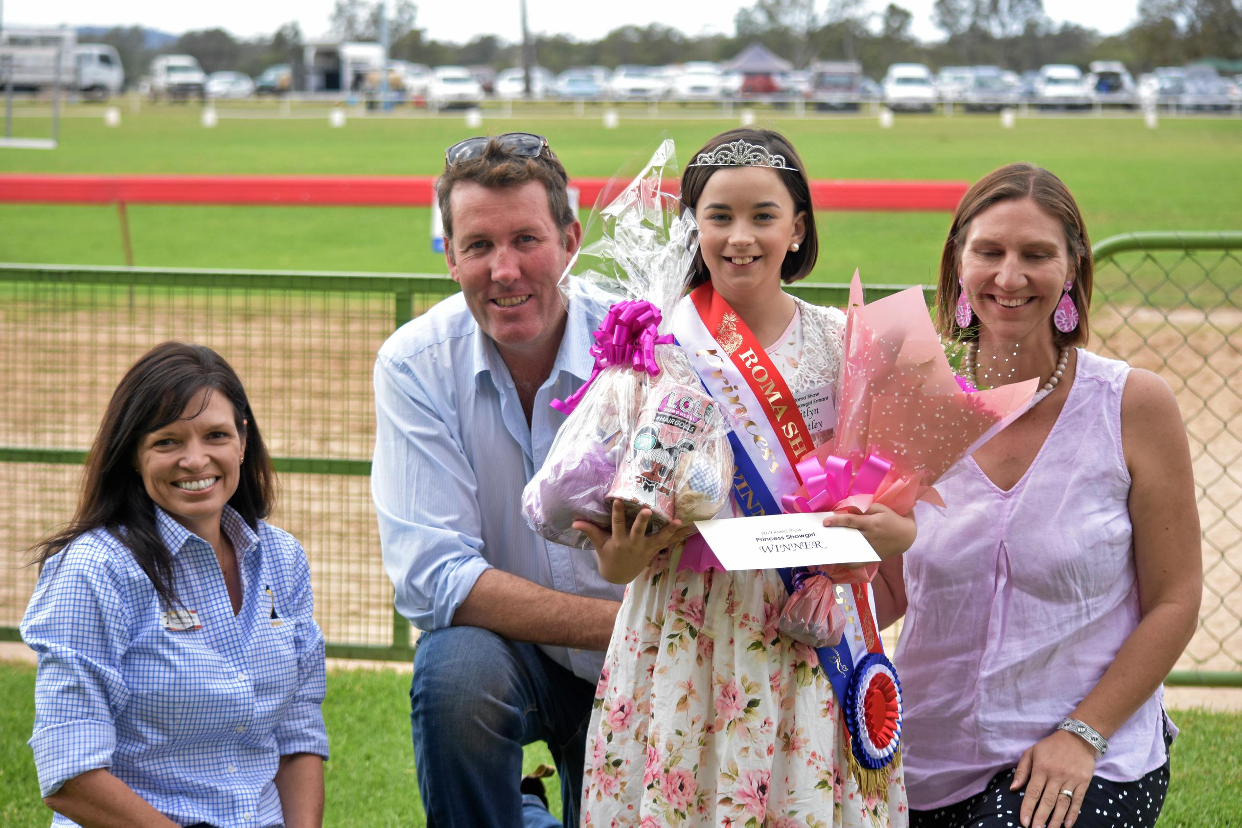 Kaitlyn Bentley was crowned Princess Showgirl. Picture: Ellen Ransley