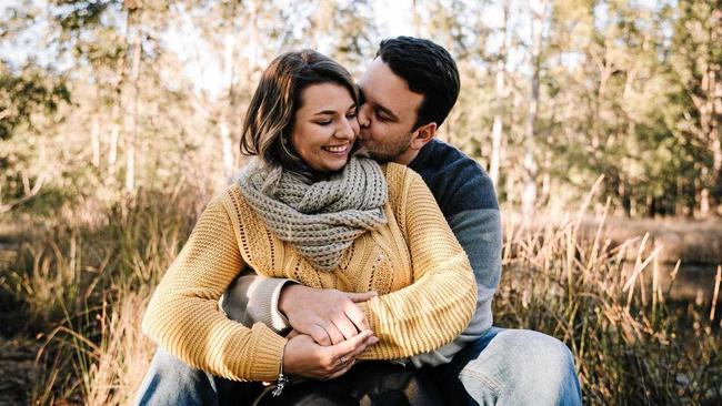 Newlyweds Nathan and Tara Spies have just returned from their honeymoon in Vanuatu. Picture: Sarah Hughes (Bye Bye Blackbird)