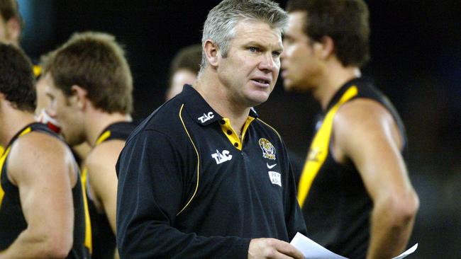 Coach Danny Frawley made use of the manure on his roses