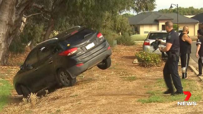 Seven News reports the parents of the toddler crashed their car during their frantic search for their child.