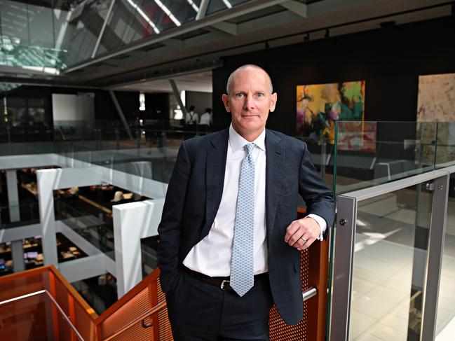 Macquarie group CEO of Europe, Middle East and Africa David Fass at the Sydney office on the 12th of February 2019. David Fass in Sydney for Macquarie group's Half-year results presentation on Tuesday.  Photographer: Adam Yip