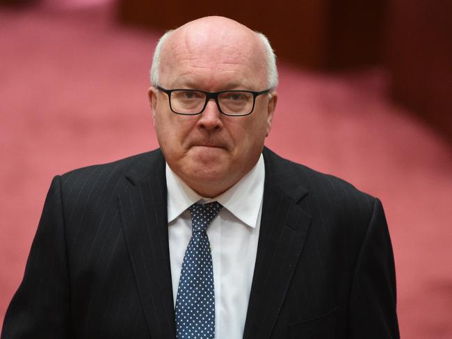 Labor and the Greens are calling for Attorney-General George Brandis to be sacked over an alleged deal with the WA Government. Picture: AAP Image/Mick Tsikas