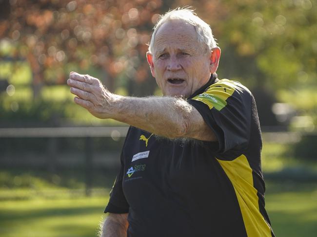 Woori Yallock coach Jack Cole will steer his side into the grand final against Narre Warren. Picture: Valeriu Campan